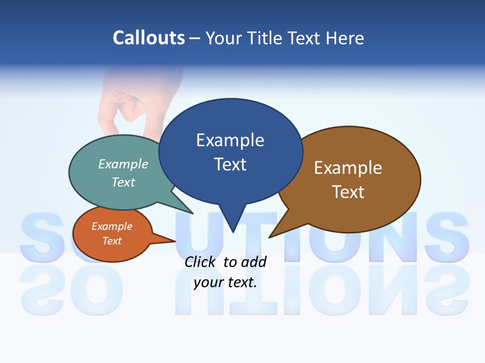 Success White Cooperation PowerPoint Template