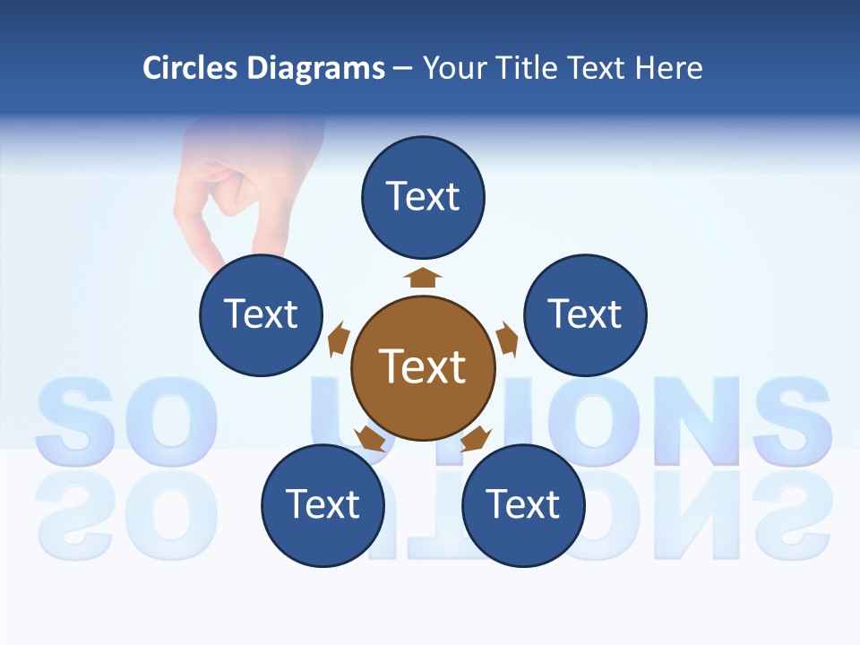 Success White Cooperation PowerPoint Template