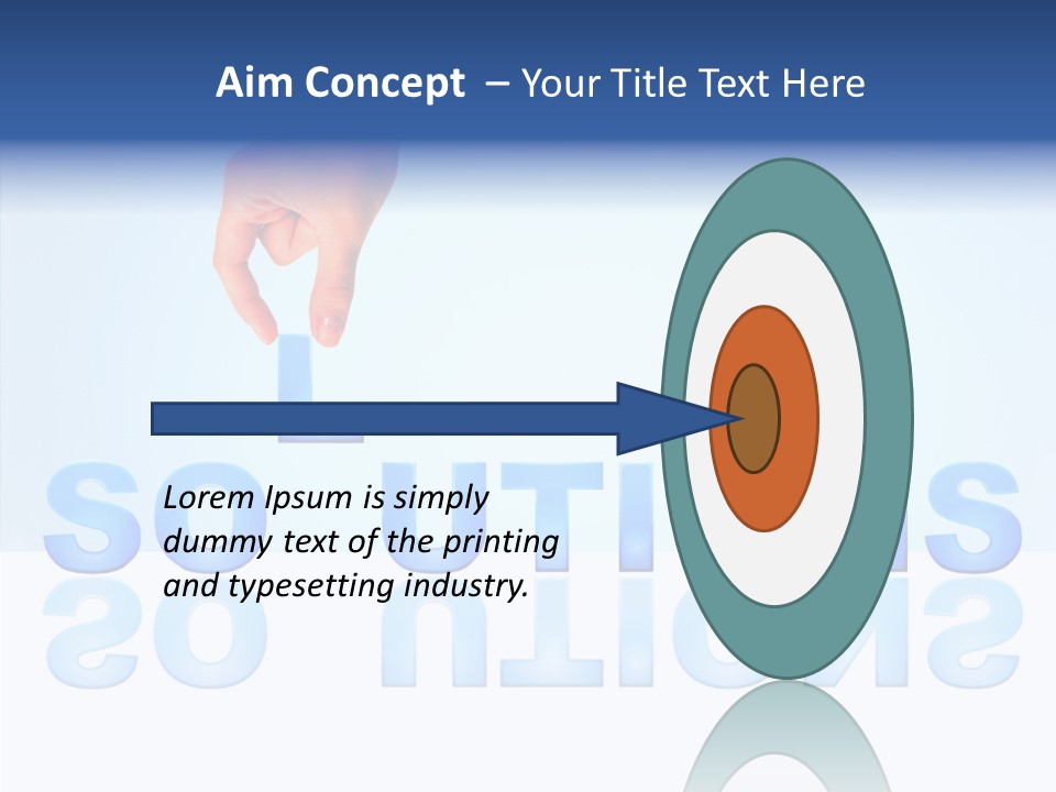 Success White Cooperation PowerPoint Template