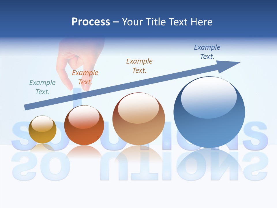 Success White Cooperation PowerPoint Template