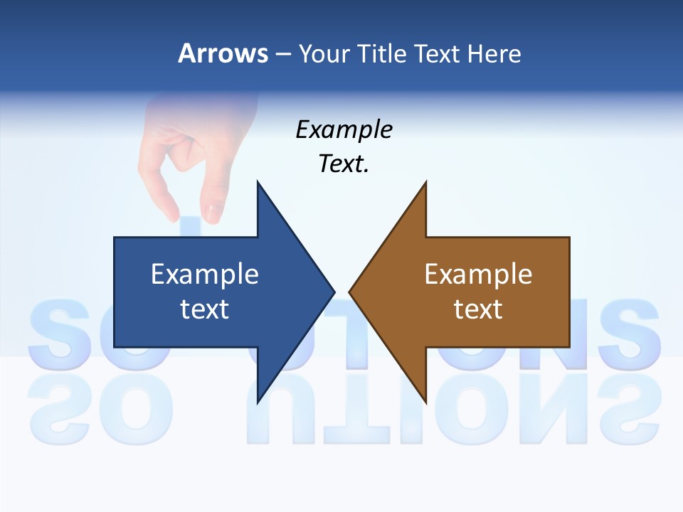 Success White Cooperation PowerPoint Template