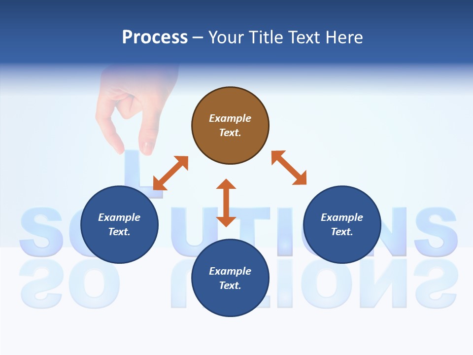Success White Cooperation PowerPoint Template