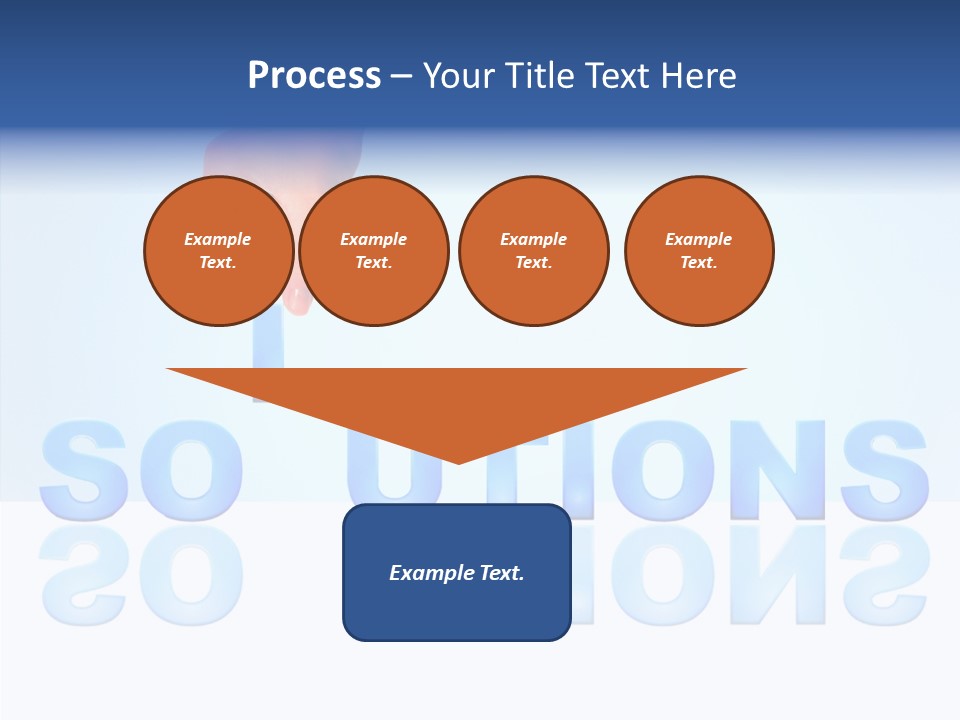 Success White Cooperation PowerPoint Template