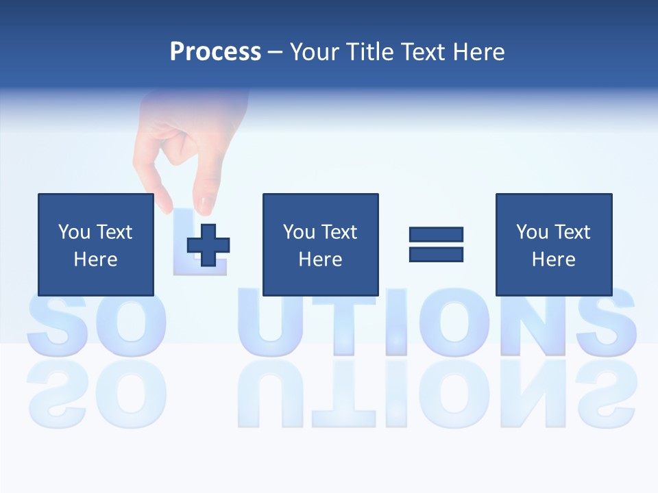 Success White Cooperation PowerPoint Template
