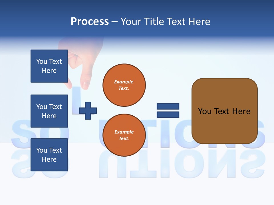Success White Cooperation PowerPoint Template