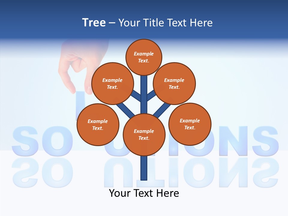 Success White Cooperation PowerPoint Template