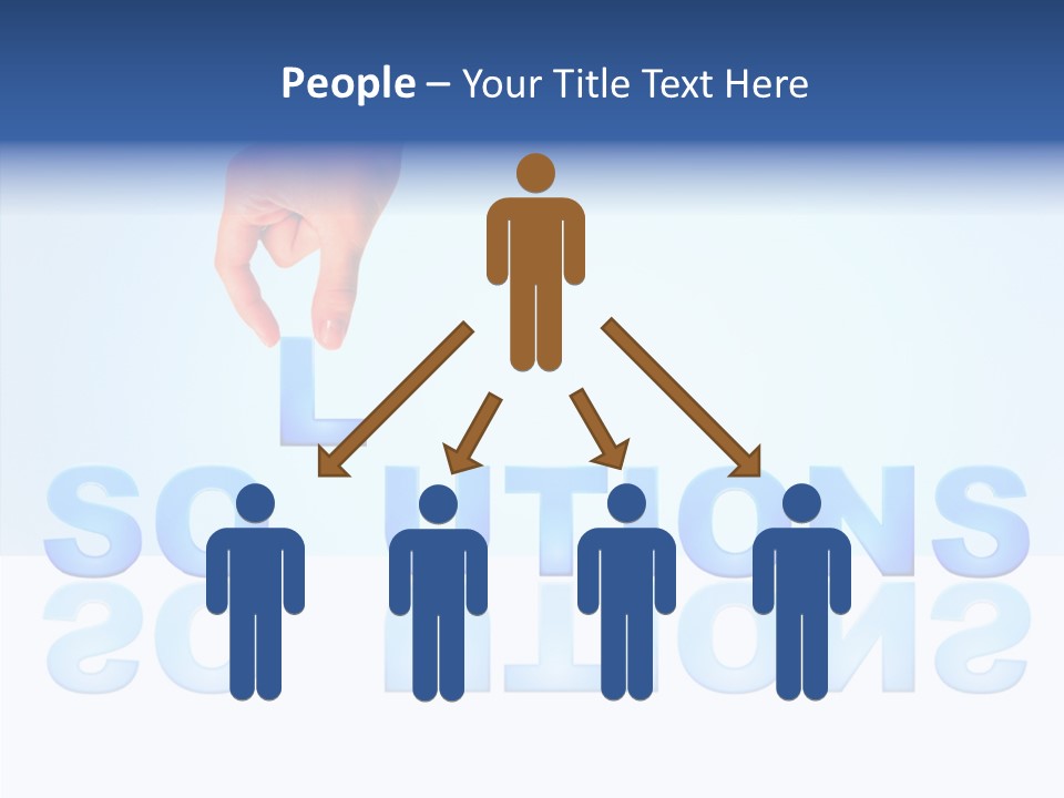 Success White Cooperation PowerPoint Template