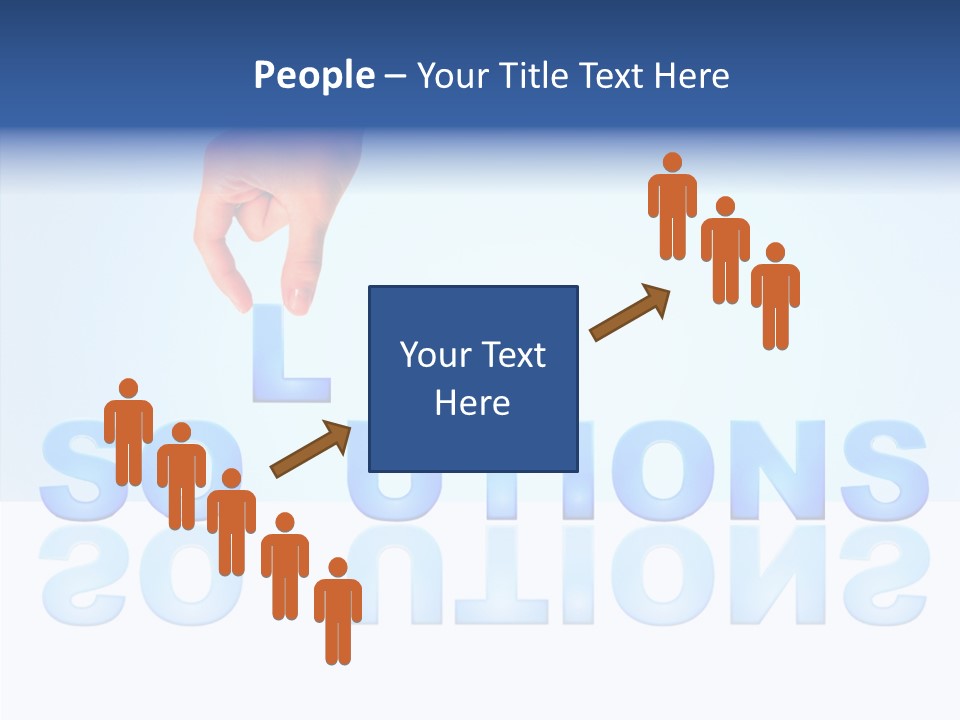 Success White Cooperation PowerPoint Template