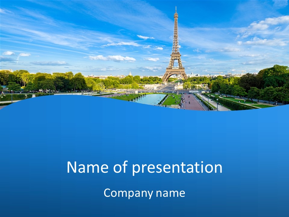 Cloudscape Building Cloud PowerPoint Template