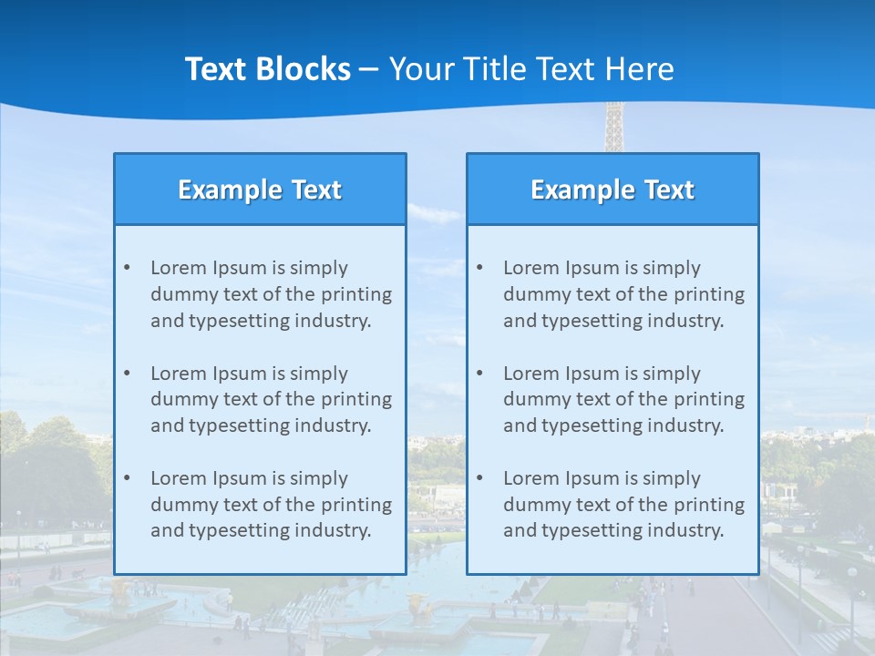 Cloudscape Building Cloud PowerPoint Template