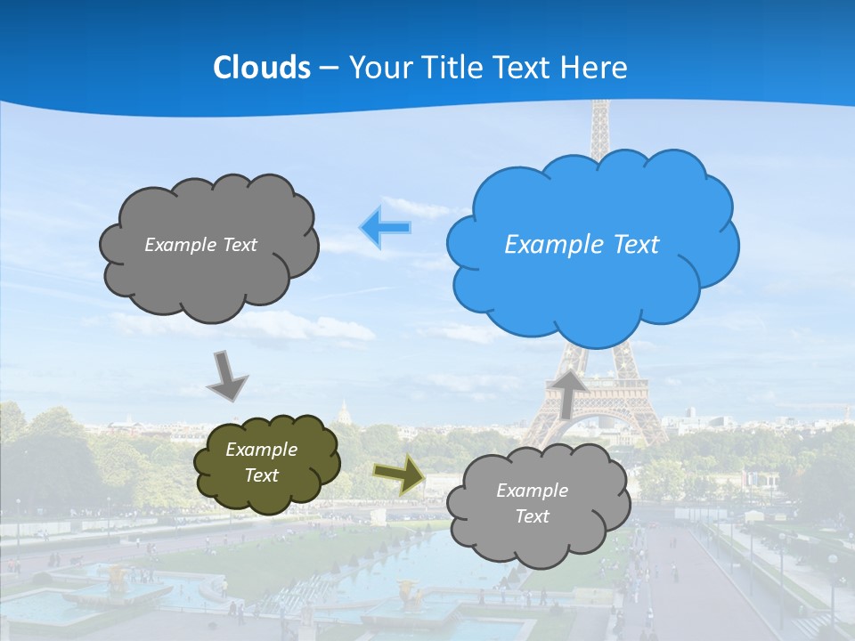 Cloudscape Building Cloud PowerPoint Template