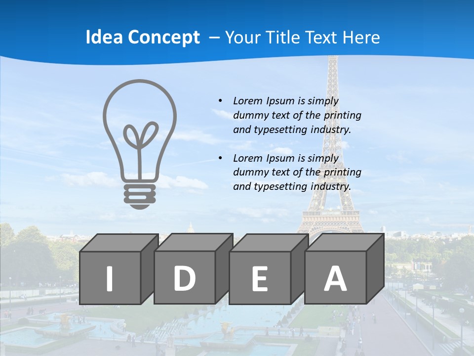 Cloudscape Building Cloud PowerPoint Template