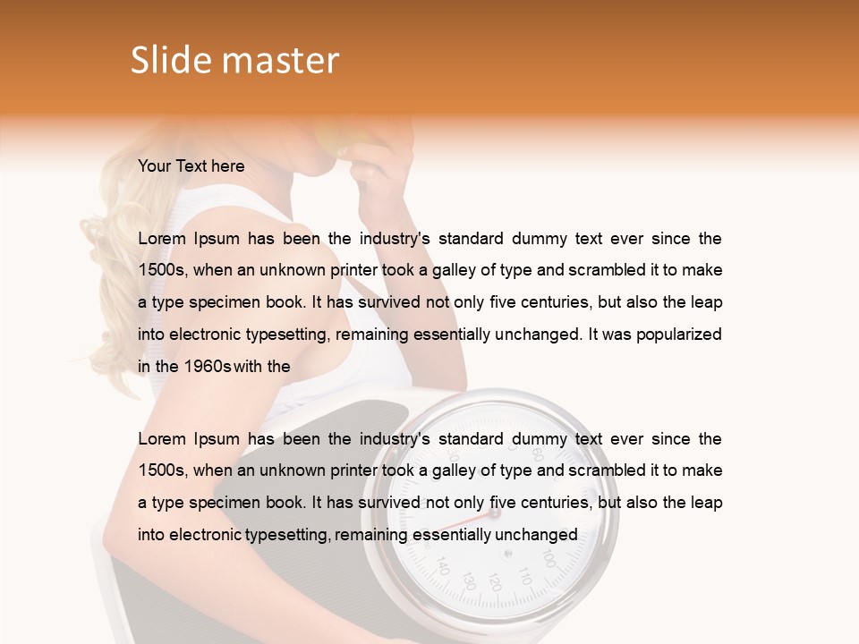 Human Itting Company PowerPoint Template