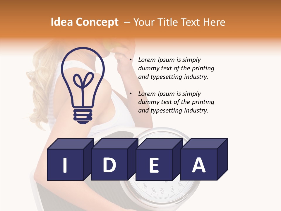 Human Itting Company PowerPoint Template