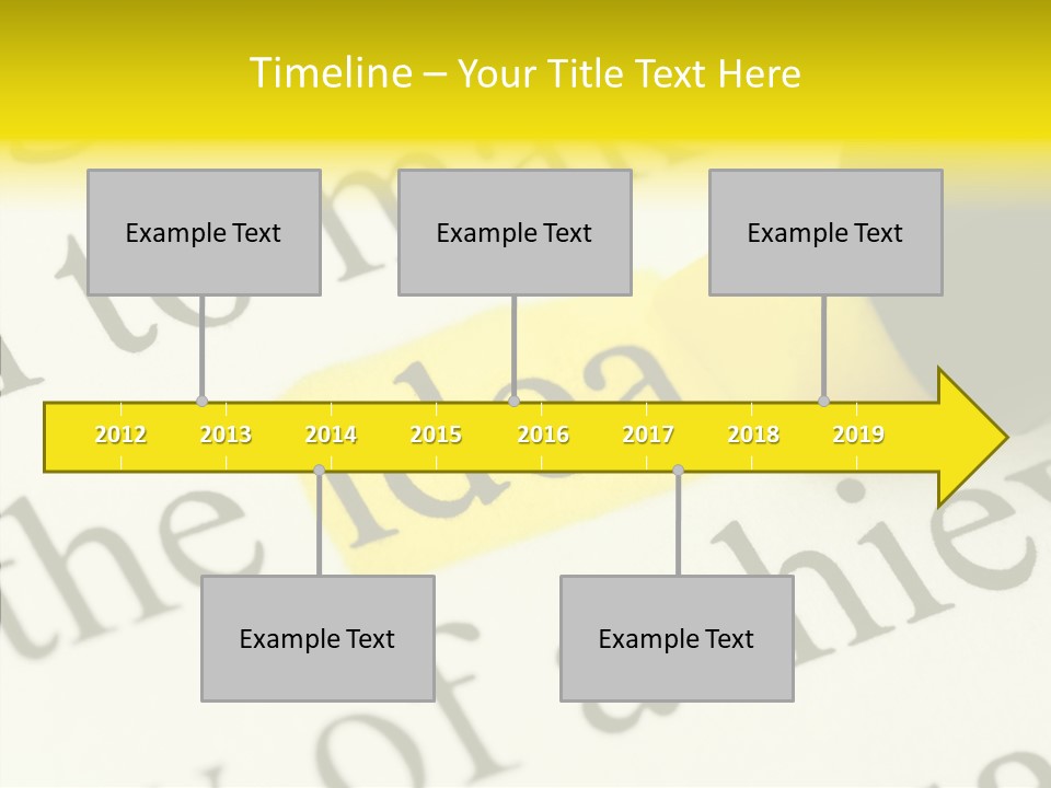 Text Decisions Office PowerPoint Template