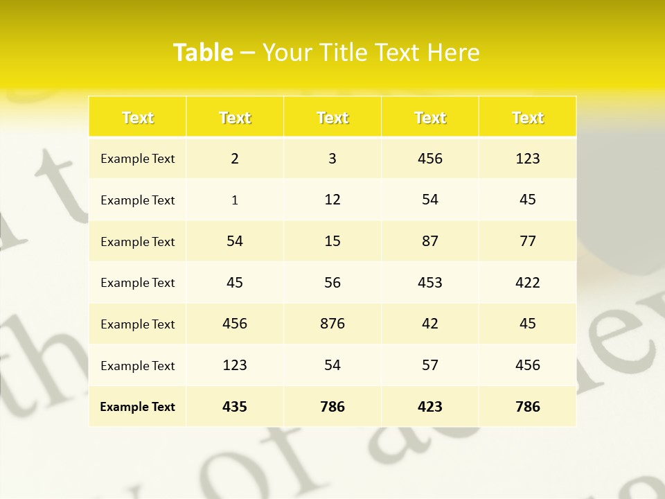 Text Decisions Office PowerPoint Template
