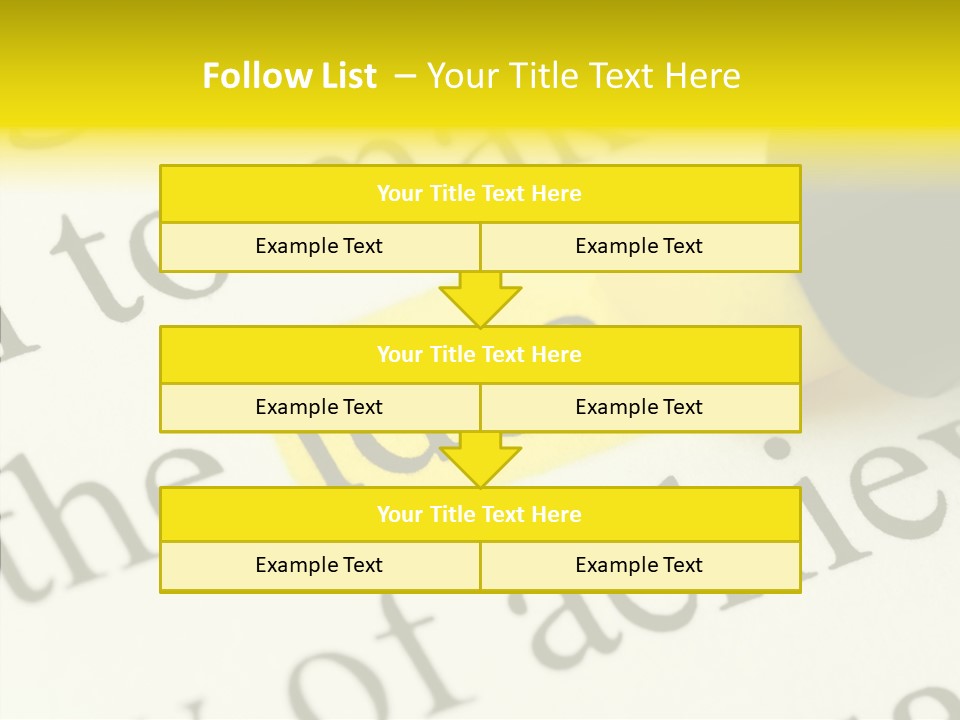 Text Decisions Office PowerPoint Template