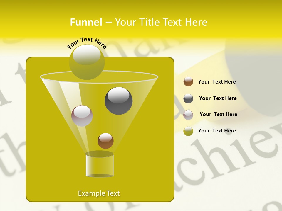Text Decisions Office PowerPoint Template