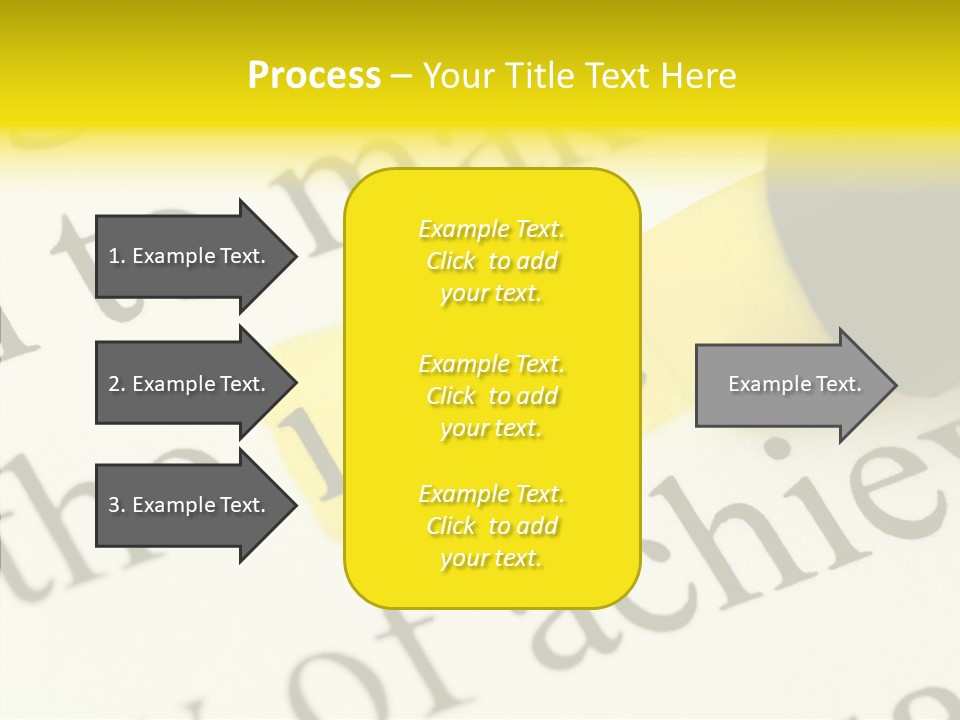 Text Decisions Office PowerPoint Template