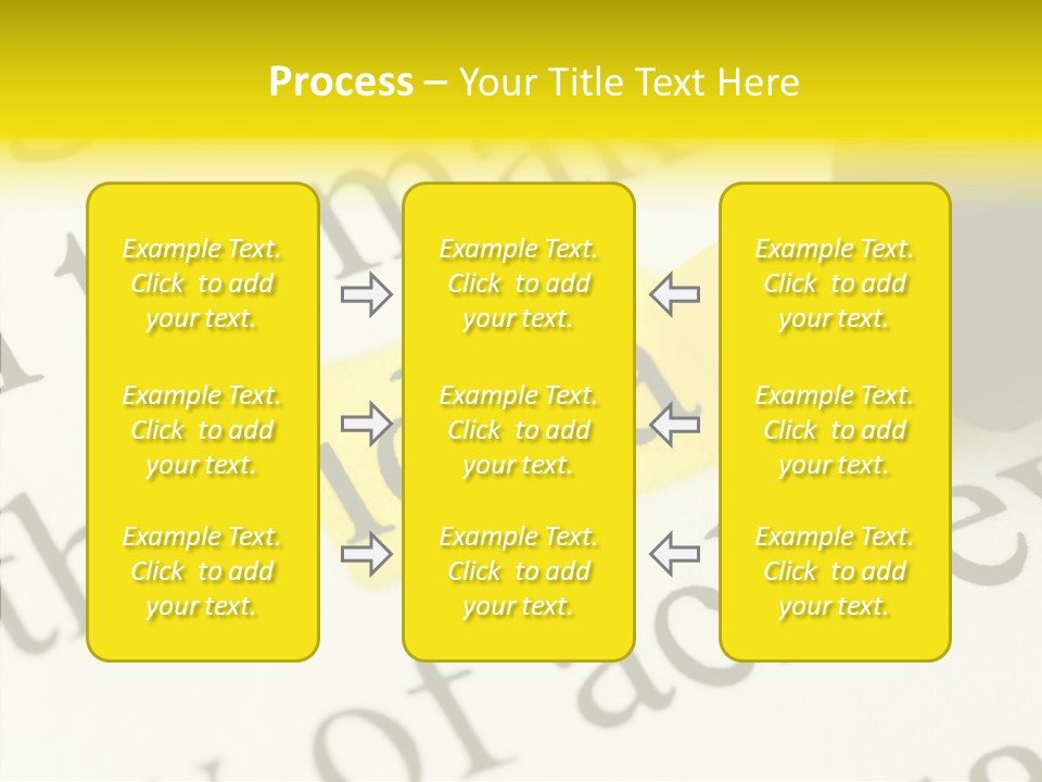 Text Decisions Office PowerPoint Template