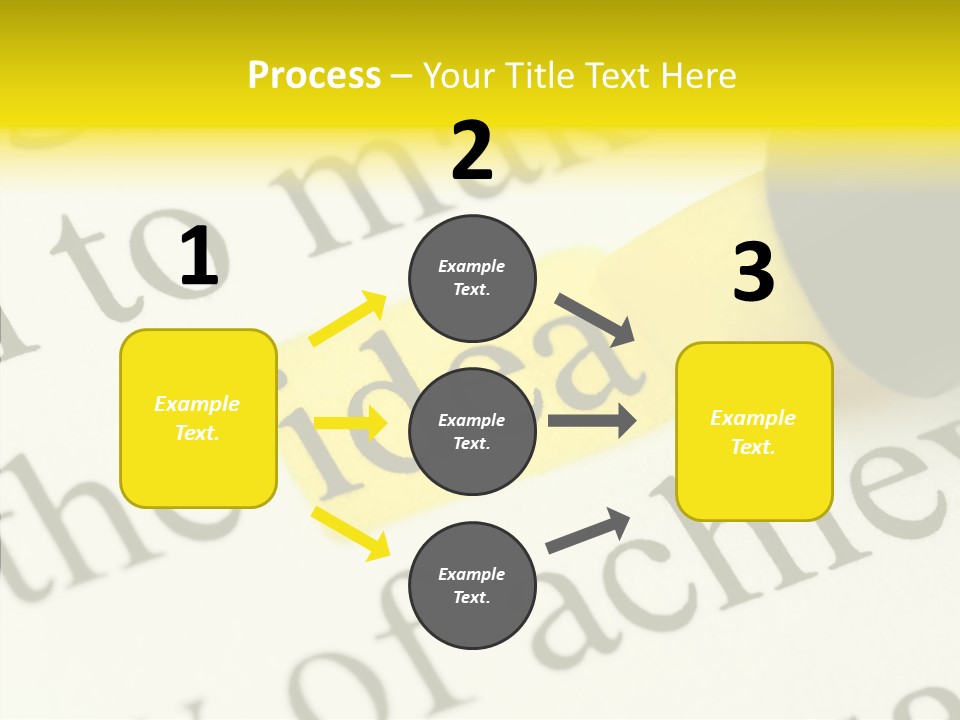 Text Decisions Office PowerPoint Template