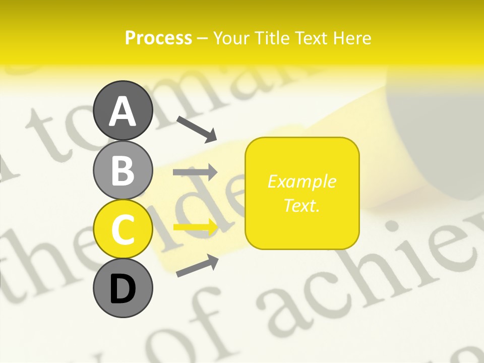 Text Decisions Office PowerPoint Template