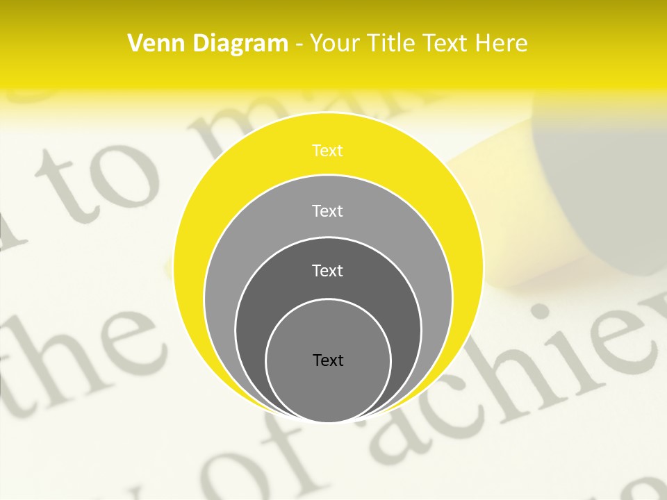 Text Decisions Office PowerPoint Template