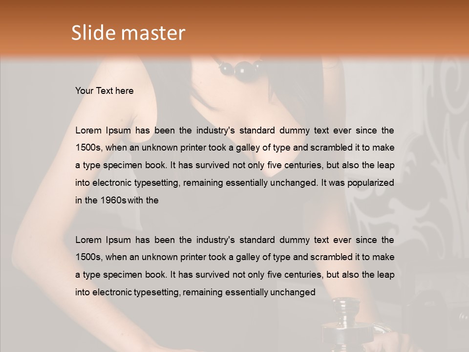 Luck Lady Modern PowerPoint Template