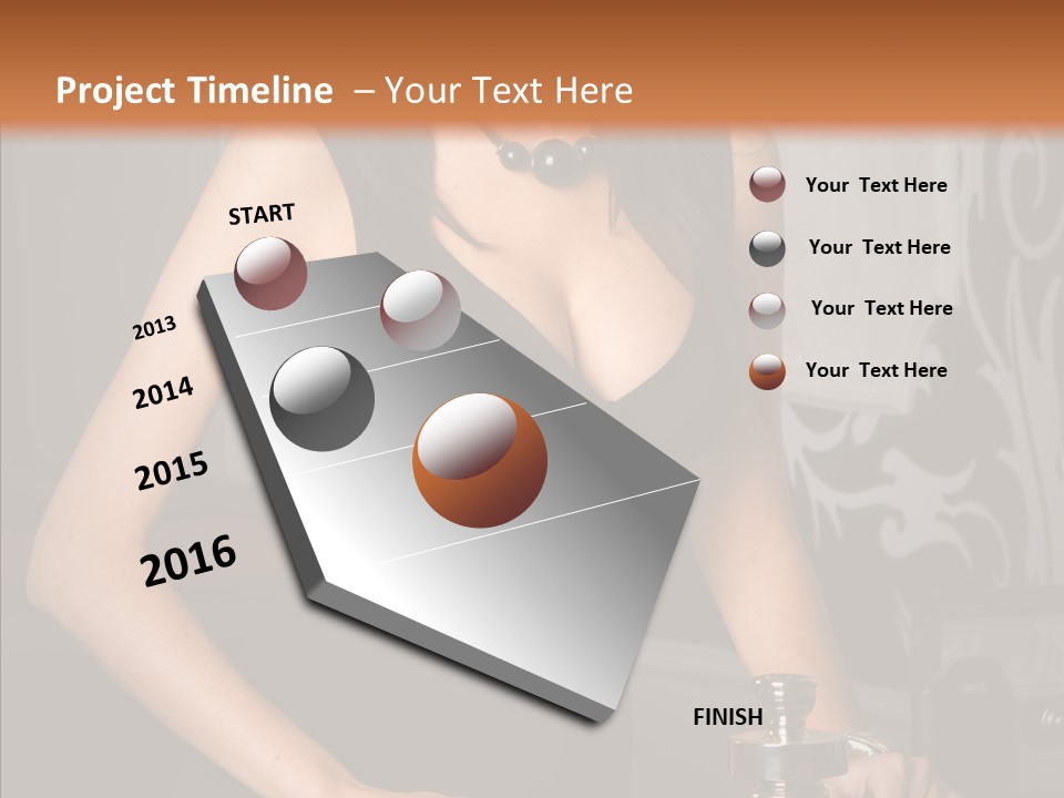 Luck Lady Modern PowerPoint Template