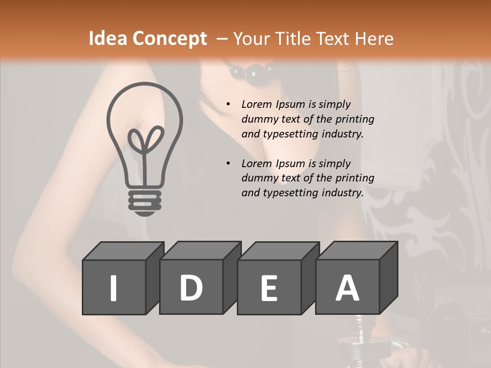 Luck Lady Modern PowerPoint Template