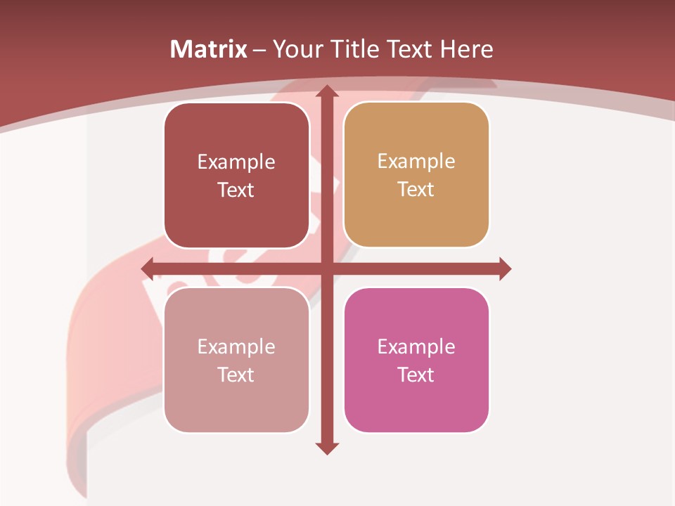 Retail Graphic Mark PowerPoint Template