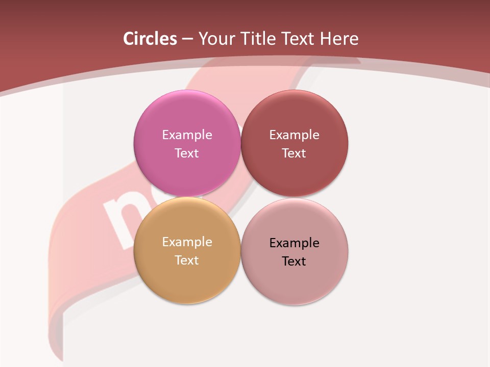 Retail Graphic Mark PowerPoint Template