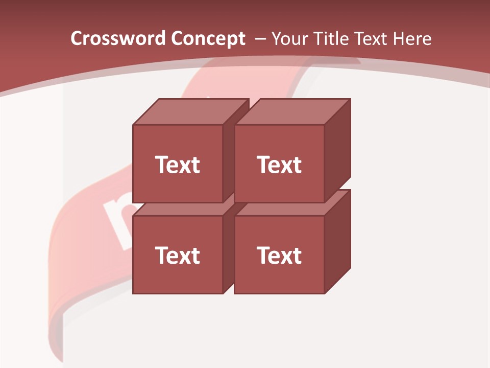 Retail Graphic Mark PowerPoint Template