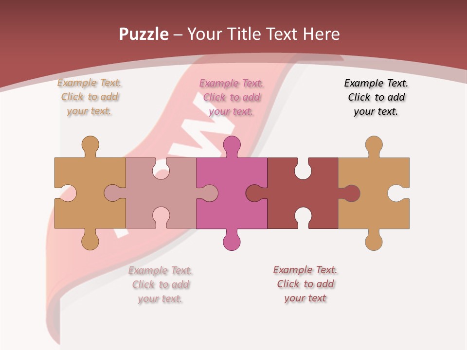 Retail Graphic Mark PowerPoint Template