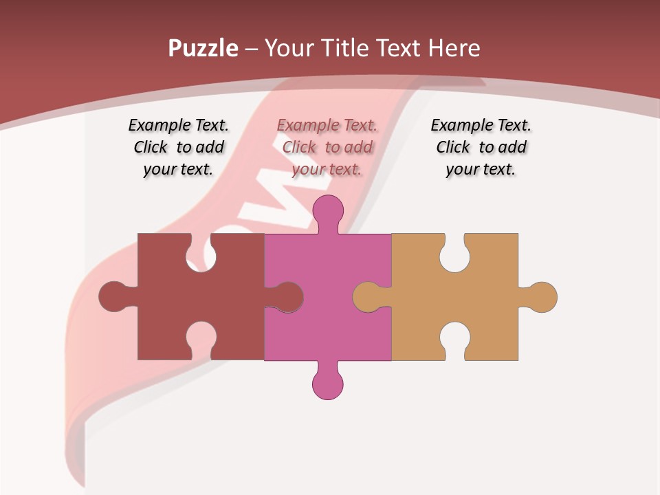 Retail Graphic Mark PowerPoint Template