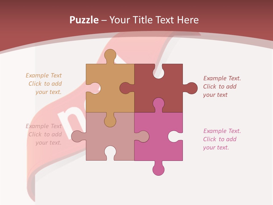 Retail Graphic Mark PowerPoint Template