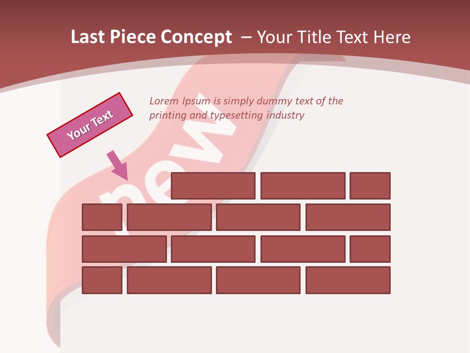 Retail Graphic Mark PowerPoint Template