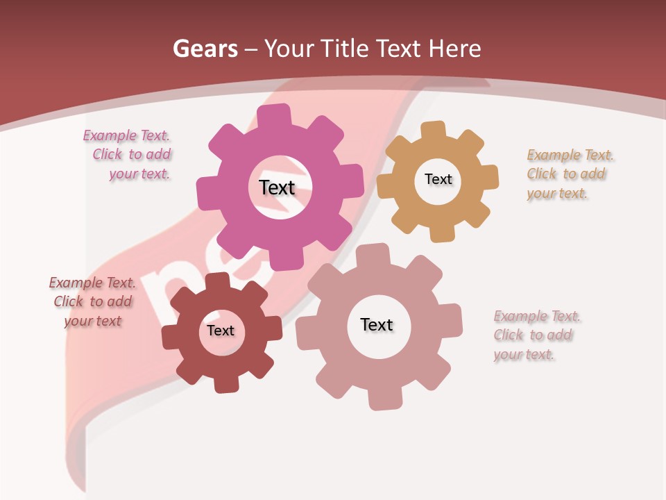 Retail Graphic Mark PowerPoint Template