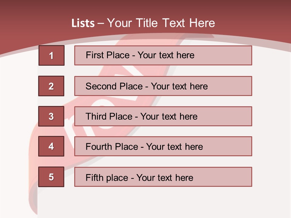 Retail Graphic Mark PowerPoint Template