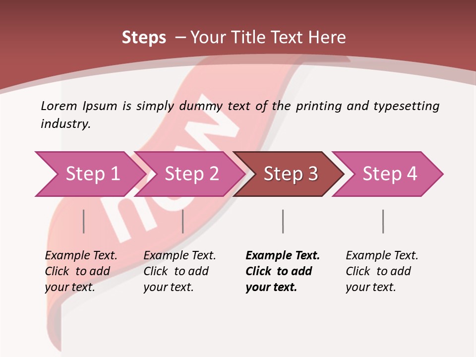 Retail Graphic Mark PowerPoint Template