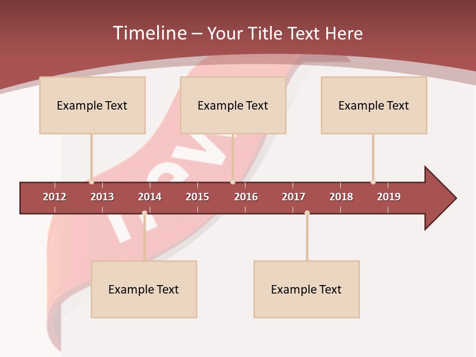 Retail Graphic Mark PowerPoint Template