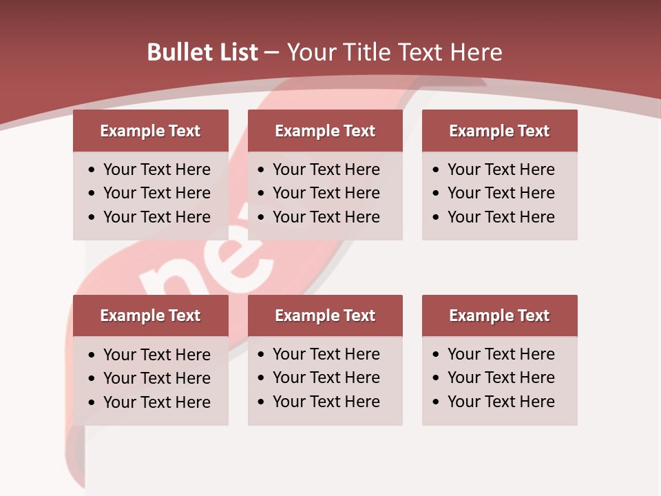 Retail Graphic Mark PowerPoint Template