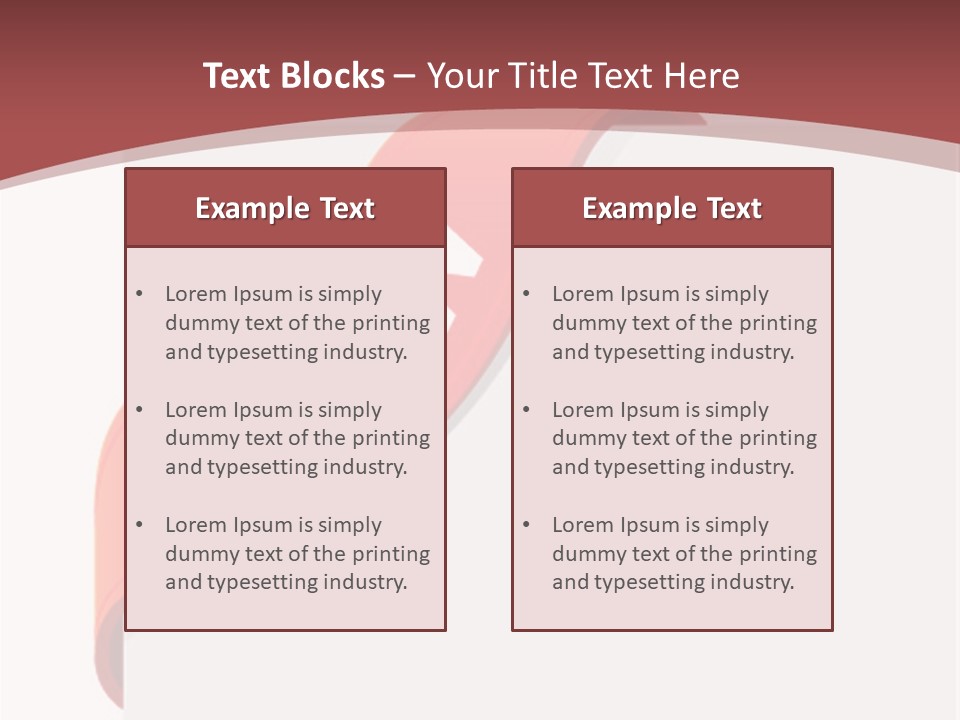 Retail Graphic Mark PowerPoint Template
