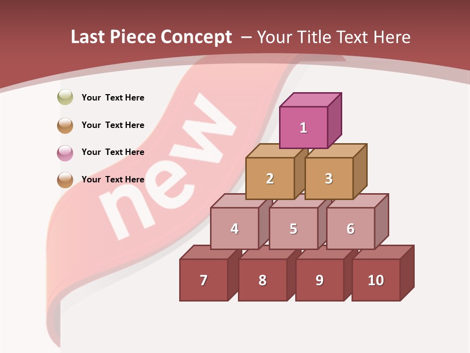 Retail Graphic Mark PowerPoint Template