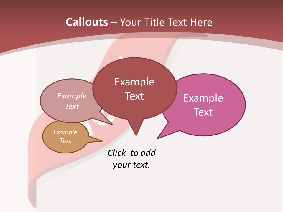 Retail Graphic Mark PowerPoint Template