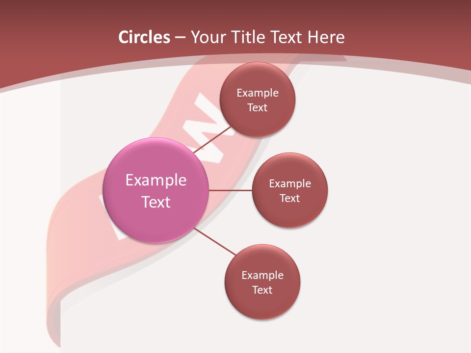 Retail Graphic Mark PowerPoint Template