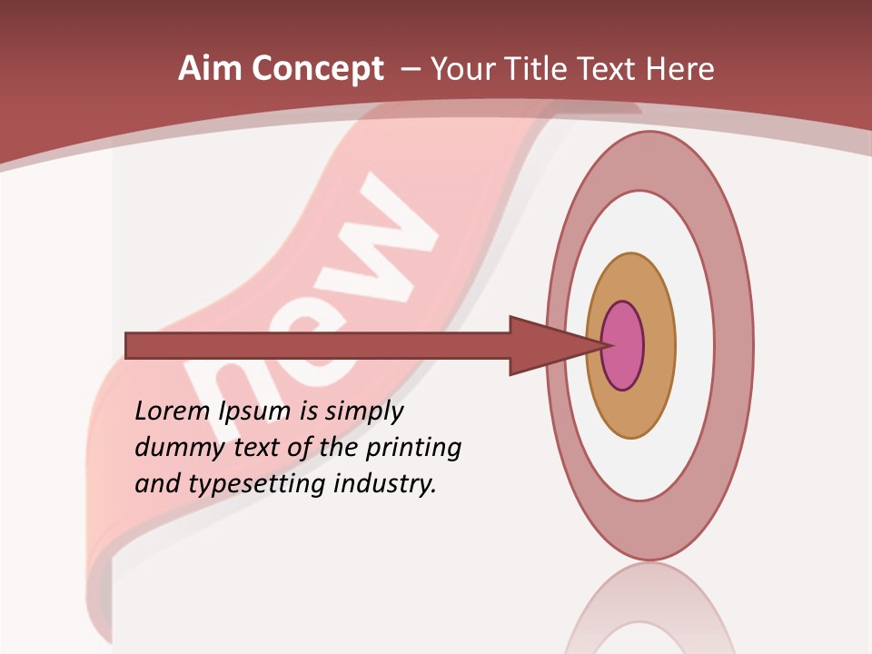 Retail Graphic Mark PowerPoint Template