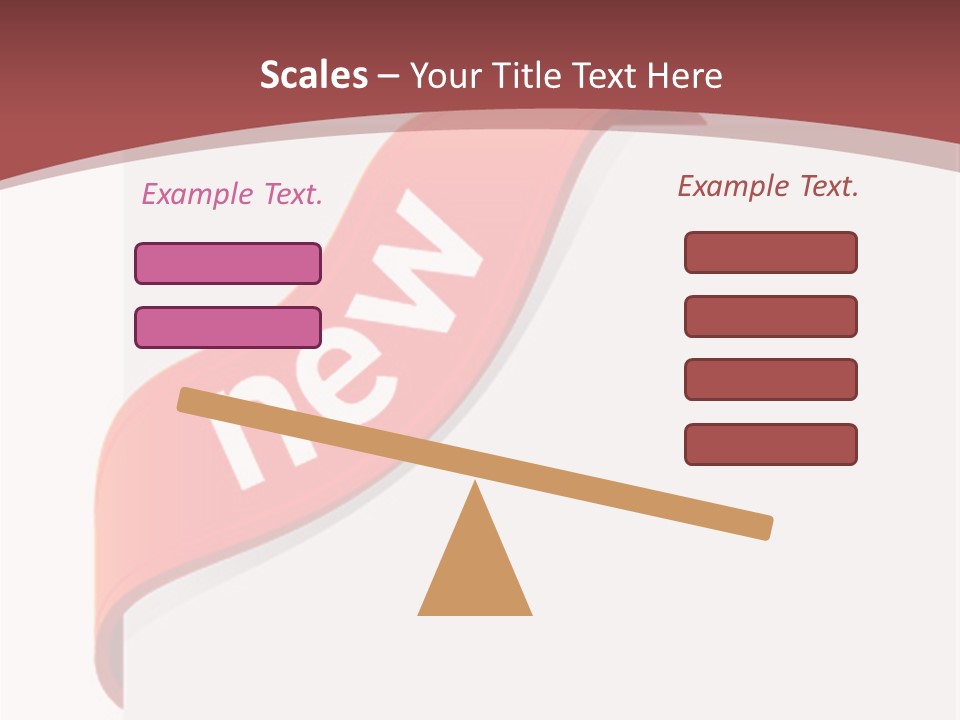 Retail Graphic Mark PowerPoint Template