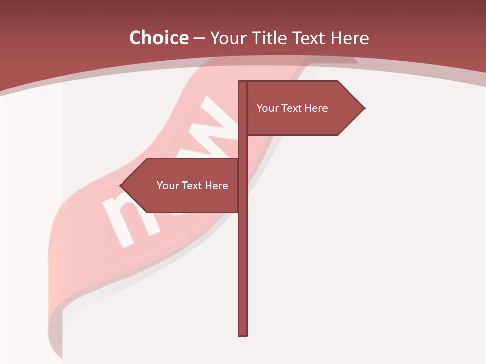 Retail Graphic Mark PowerPoint Template