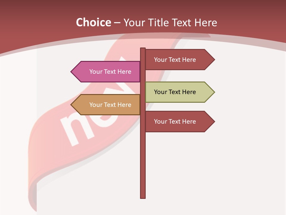 Retail Graphic Mark PowerPoint Template
